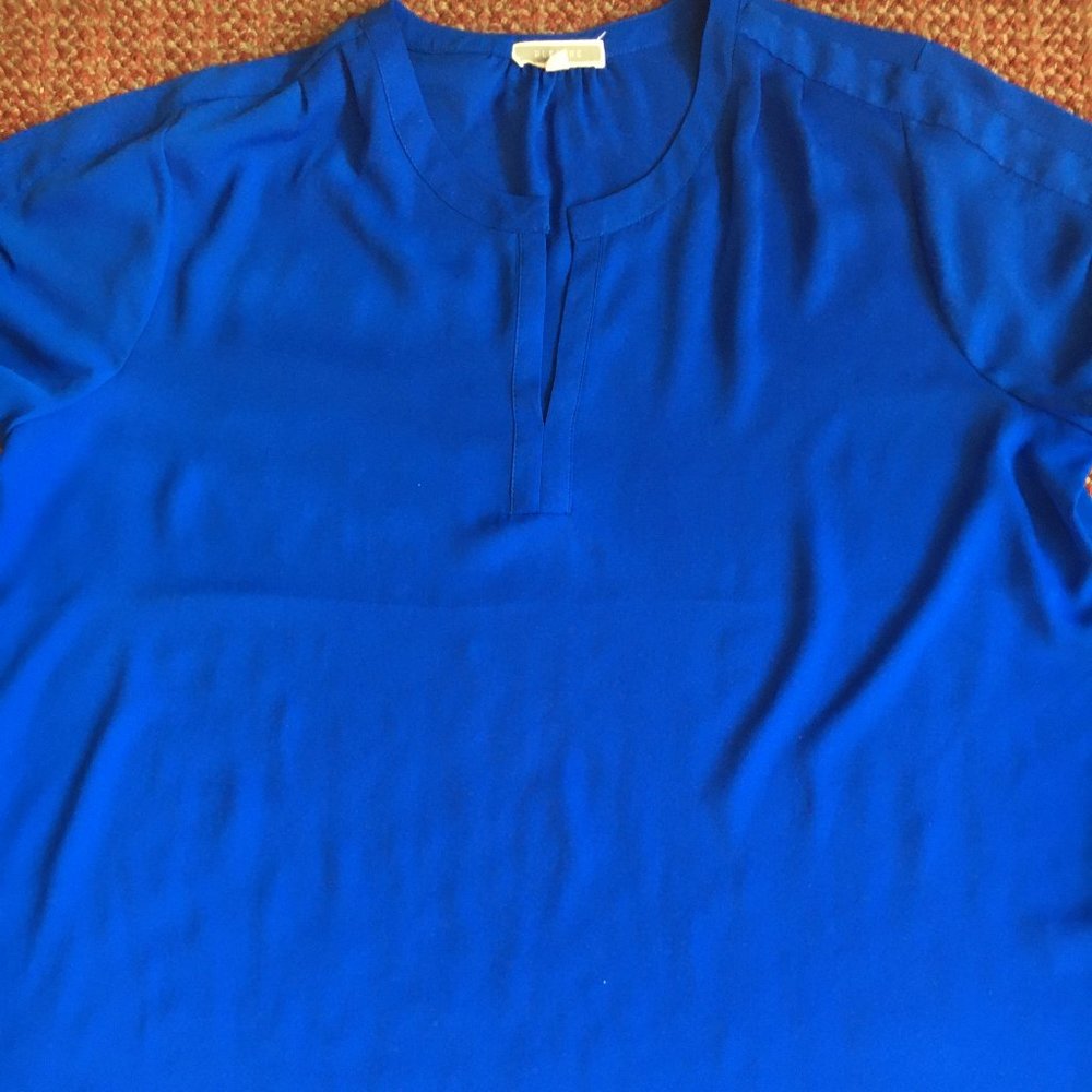 Women's Royal Blue Short Sleeve Top - NWOT